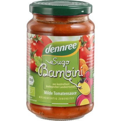 Sos de rosii pentru copii Sugo Bambini bio 350 g Dennree