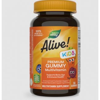 Alive!®, Kids Premium Gummy, Nature`s Way, 90 jeleuri, Secom
