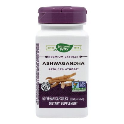 Ashwagandha SE 500mg, Nature's Way, 60 capsule, Secom