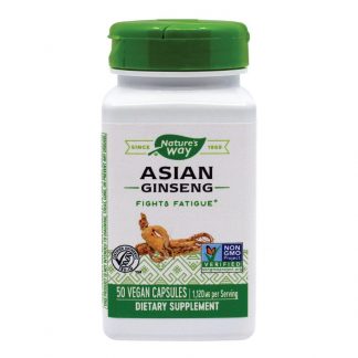 Asian Ginseng 560mg, Nature's Way, 50 capsule, Secom
