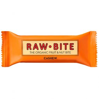 BATON FARA GLUTEN, FARA ZAHAR, CASHEW - CAJU, BIO, 50G, RAW BITE