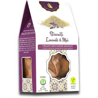 Biscuiti vegani - Lavanda & Mei, 130g, Ambrozia