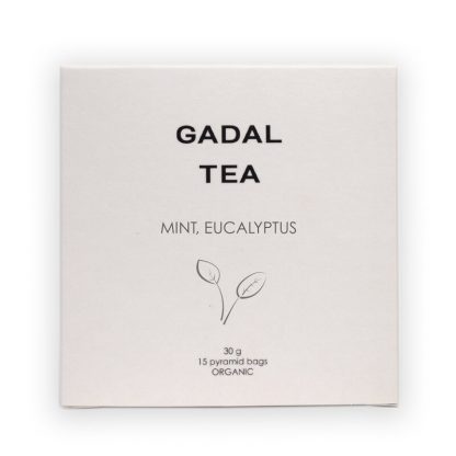 Ceai menta si eucalipt, bio, 15 piramide, Gadal Tea