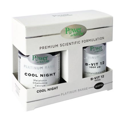Cool Night + B-Vit12 1000μg, Power Of Nature