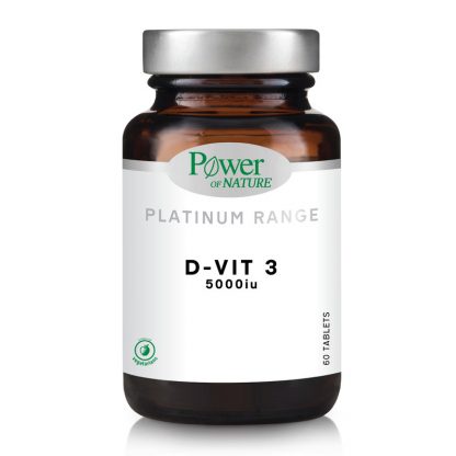 D-VIT3 5000IU, 60 tablete, Power Of Nature