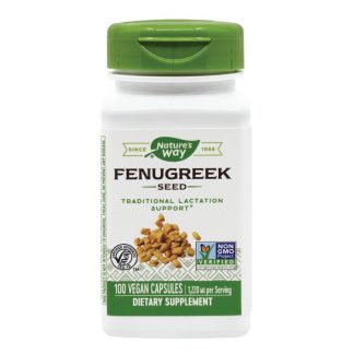 Fenugreek (Schinduf) 610mg, Nature's Way, 100 capsule, Secom