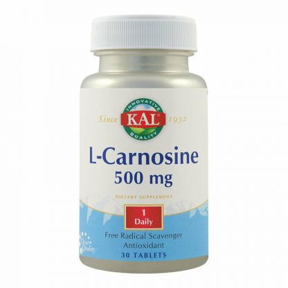 L-Carnosine 500mg, KAL, 30 tablete, Secom