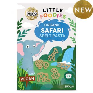 Paste din spelta pentru copii safari, bio, 250g, Biona