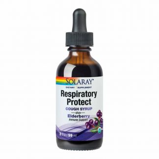 Respiratory Protect Cough Syrup, Solaray, 59ml, Secom