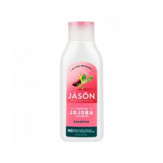 Sampon pt par puternic si sanatos cu jojoba si ulei de ricin, 473ml, Jason