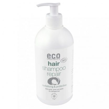 Sampon reparator bio cu mirt si gingko biloba, family size, 500ml, Eco Cosmetics