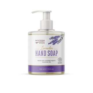 Sapun lichid pentru maini cu lavanda, bio, 300ml, Wooden Spoon