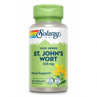 St John's Wort 325mg, Solaray, 100 capsule , Secom