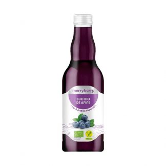 Suc de afine, bio, 200ml, MerryBerry