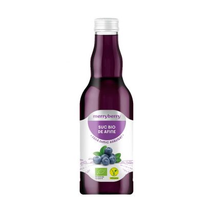 Suc de afine, bio, 200ml, MerryBerry