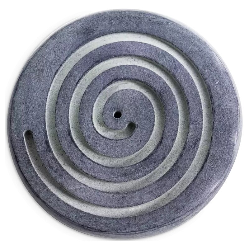 Suport pentru betisoare parfumate, din piatra, Feng Shui, Aromandise