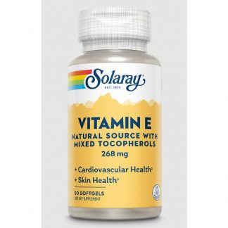 Vitamin E 400UI, Solaray, 50 capsule, Secom