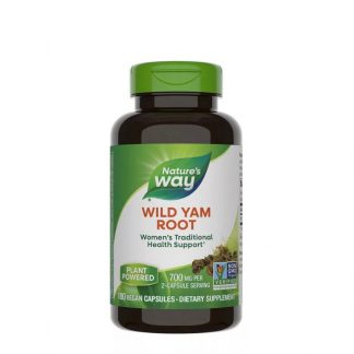 Wild Yam 425mg, Nature's Way, 100 capsule, Secom